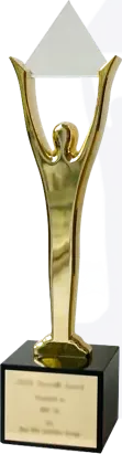 Stevie Awards trophy